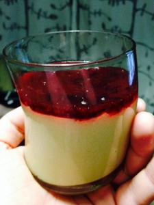 semoule au lait et confiture